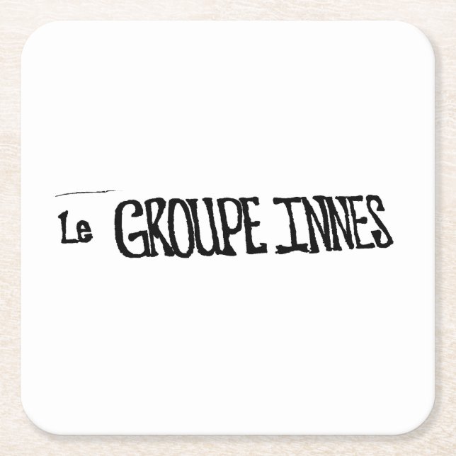 Le Groupe Innes Coaster (Front)