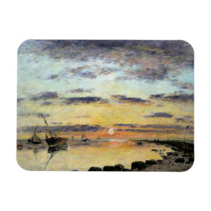 Le Havre, 1889 (oil on canvas) Magnet