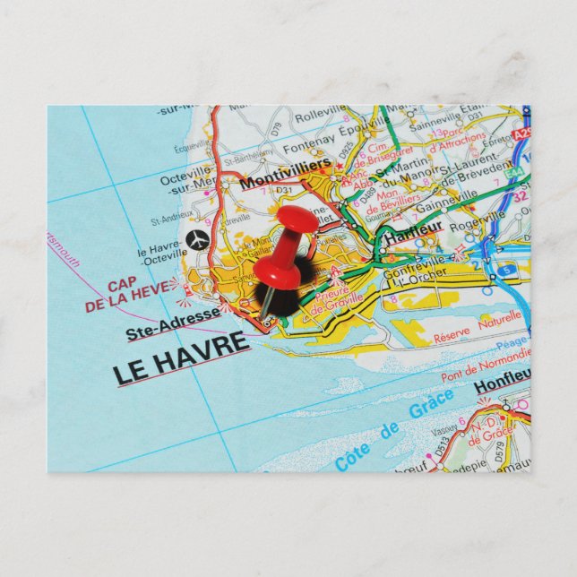 Le Havre, France Postcard (Front)