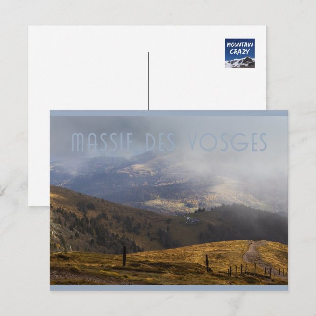 Le Hohneck, Mountain View, Vosges, France Postcard (Front/Back)