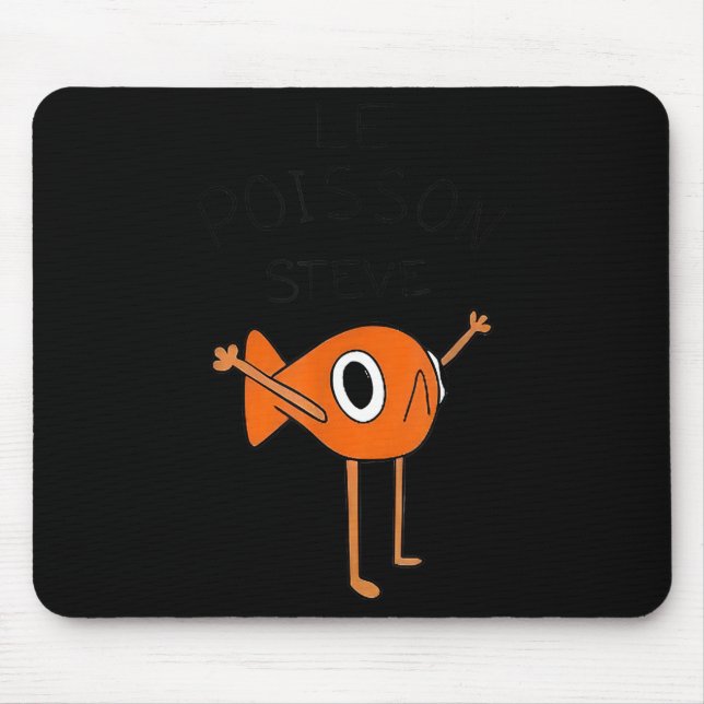 Le Isson Steve Funny Meme  Mouse Mat (Front)