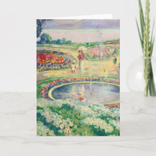 Le Jardin Fleuri   Henri Lebasque Card