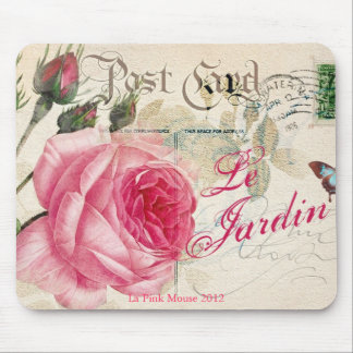 Le Jardin, French Inspired, Mouse Pad