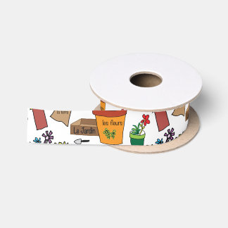 Le Jardin (The Garden) Satin Ribbon