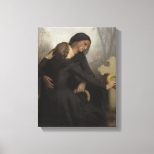 Le Jour Des Morts (All Saints Day)  Canvas Print