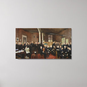 Le Journal des Debats, 1889 Canvas Print