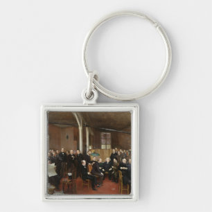 Le Journal des Debats, 1889 Key Ring