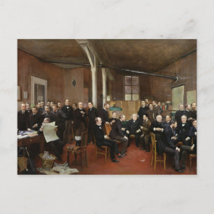 Le Journal des Debats, 1889 Postcard