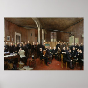 Le Journal des Debats, 1889 Poster