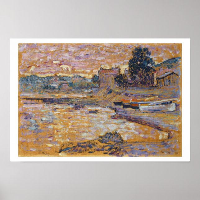 Le Lavandou, 1908-09 (oil on canvas) Poster (Front)