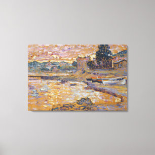 Le Lavandou, c.1908-09 (oil on canvas) Canvas Print