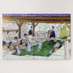 Le Lavoir 2.  Jigsaw Puzzle