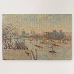 Le Louvre (1902) by Camille Pissarro Jigsaw Puzzle