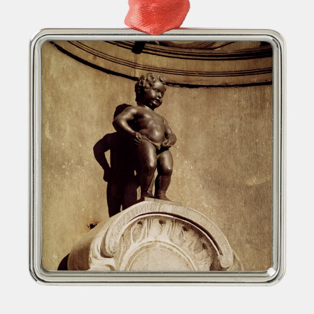 Le Mannequin Pis, 1619 Metal Tree Decoration (Front)