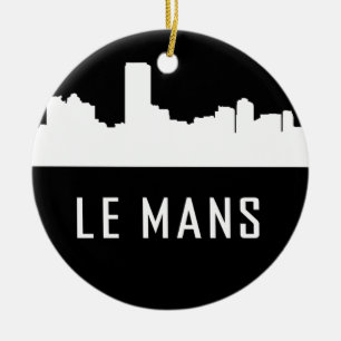Le Mans Ceramic Tree Decoration