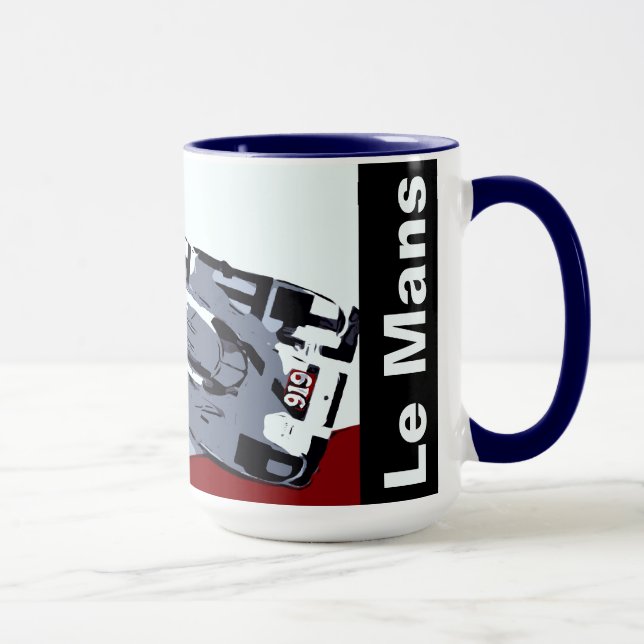 Le Mans HAT TRICK Mug (Right)