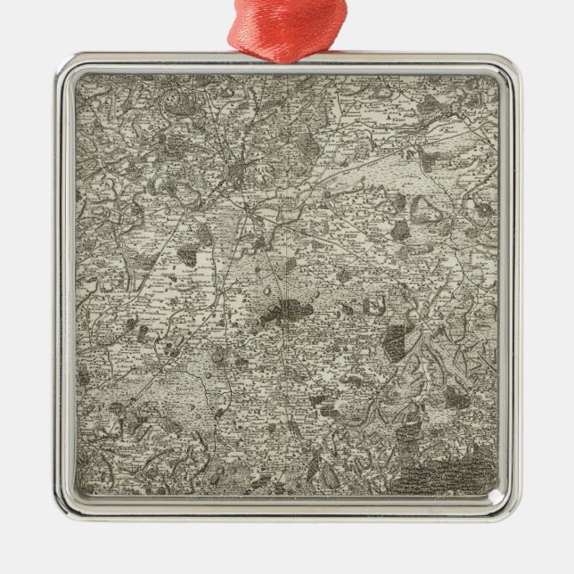 Le Mans Metal Tree Decoration (Front)