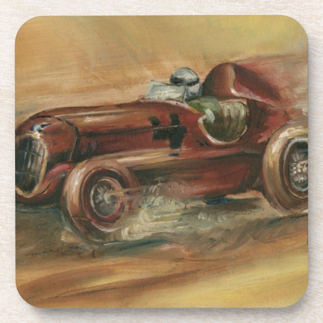 Le Mans Racecar by Ethan Harper Coaster (Front)
