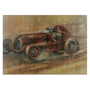Le Mans Racecar by Ethan Harper Cutting Board