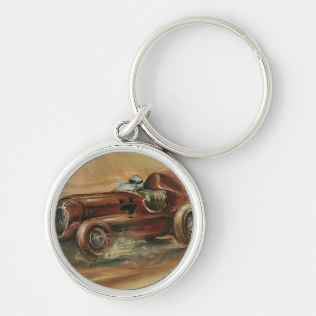 Le Mans Racecar by Ethan Harper Key Ring (Front)
