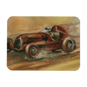 Le Mans Racecar by Ethan Harper Magnet