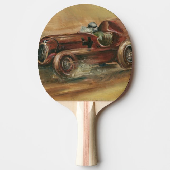 Le Mans Racecar by Ethan Harper Ping Pong Paddle (Front)