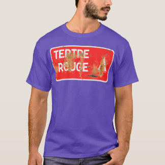 Le Mans Tertre Rouge Rusty Campsite Sign T-Shirt
