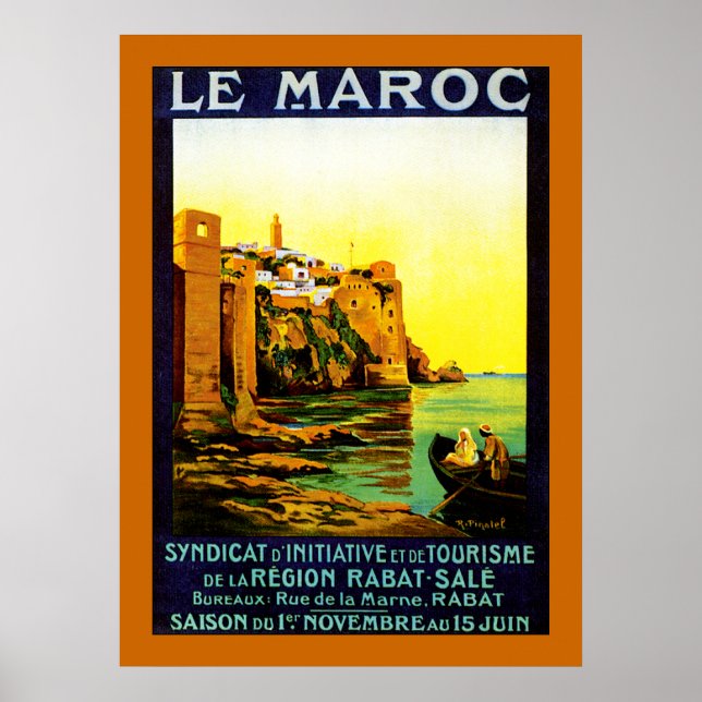 Le Maroc Poster (Front)