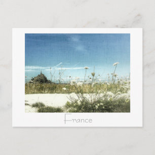 Le Mont Saint Michel France Architecture Postcard