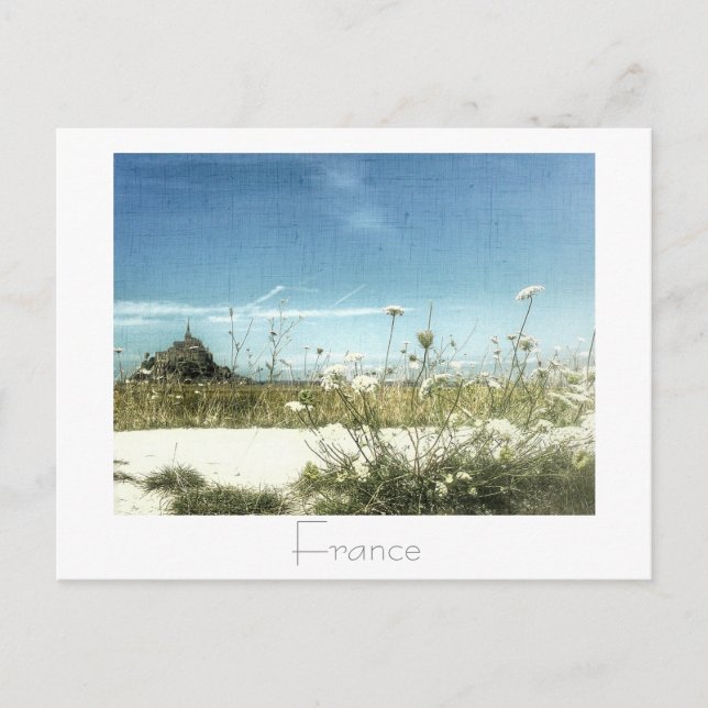 Le Mont Saint Michel France Architecture Postcard (Front)