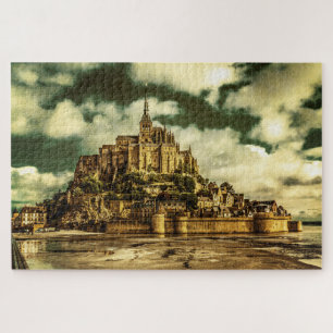 Le Mont Saint Michel, France. Jigsaw Puzzle