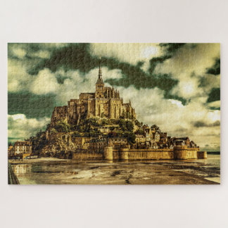 Le Mont Saint Michel, France. Jigsaw Puzzle