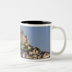 Le Mont Saint Michel in the region of Two-Tone Coffee Mug