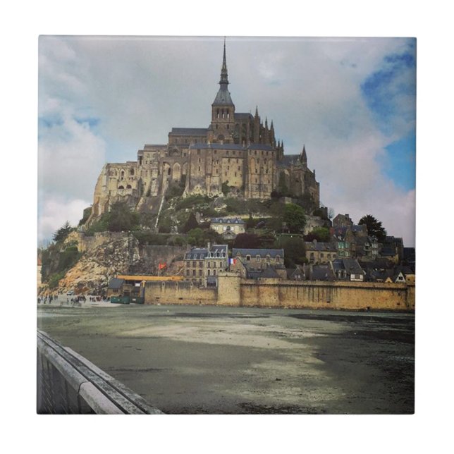 Le Mont-Saint-Michel Tile (Front)