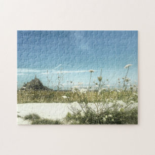 Le Mont Saint Michel View Normandy France Jigsaw Puzzle