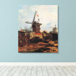 Le Moulin de Blute Fin by Vincent van Gogh Canvas Print