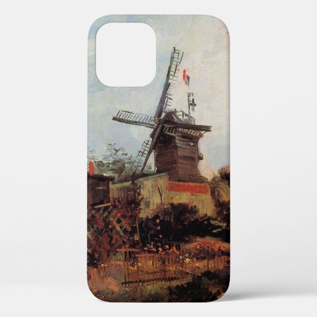 Le Moulin de Blute Fin by Vincent van Gogh Case-Mate iPhone Case (Back)