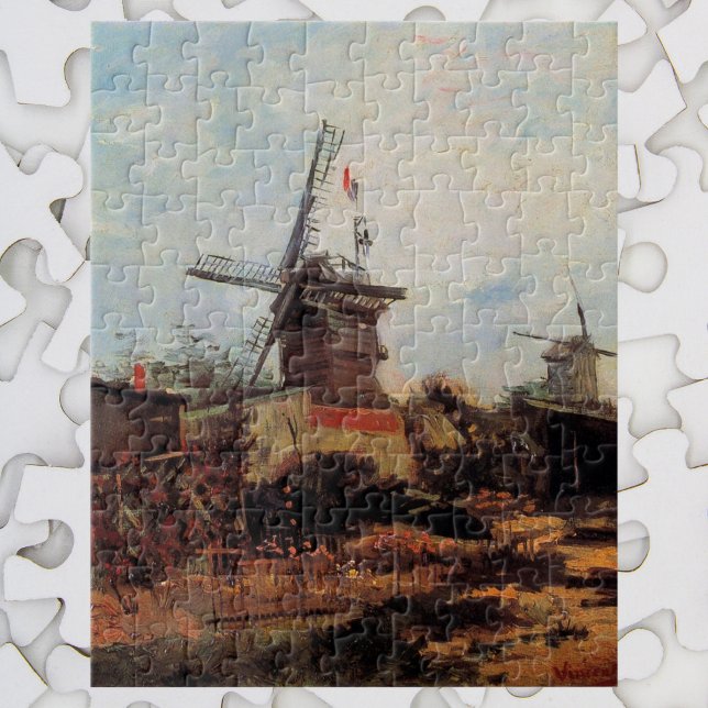 Le Moulin de Blute Fin by Vincent van Gogh Jigsaw Puzzle (Creator Uploaded)