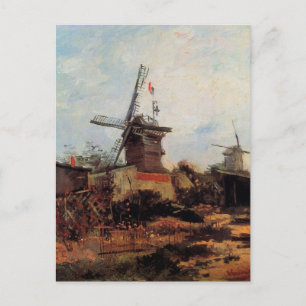 Le Moulin de Blute Fin by Vincent van Gogh Postcard