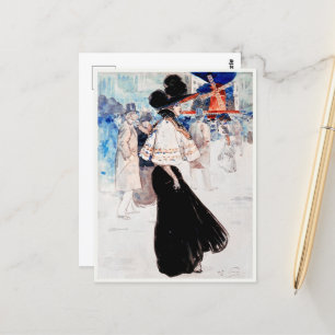 Le Moulin de la Galette  by Henry Somm  Postcard