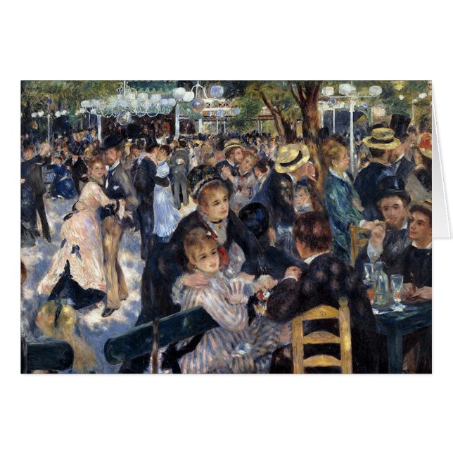 Le Moulin de la Galette by Pierre Auguste Renoir (Front Horizontal)