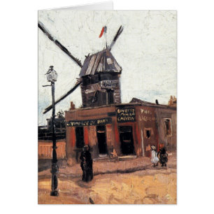 Le Moulin de la Galette by Vincent van Gogh