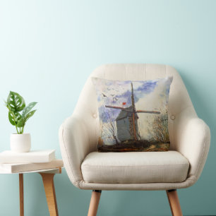 Le Moulin de la Galette by Vincent van Gogh Cushion