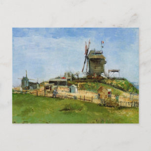 Le Moulin de la Galette by Vincent van Gogh Postcard