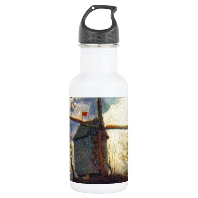 Le Moulin de la Galette Van Gogh 532 Ml Water Bottle (Front)