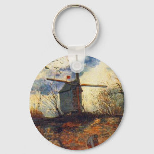 Le Moulin de la Galette Van Gogh Key Ring