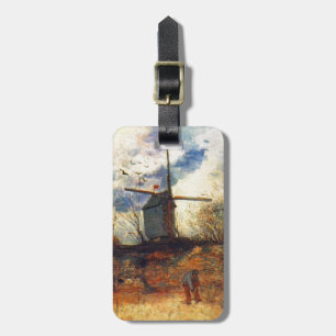 Le Moulin de la Galette Van Gogh Luggage Tag