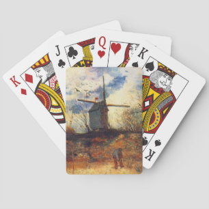 Le Moulin de la Galette Van Gogh Playing Cards