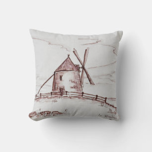 Le Moulin de Moidrey Windmill   Pontorson Cushion