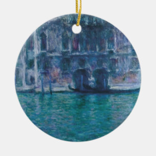 Le palais da Mula Claude Monet  Bottle   Ceramic Tree Decoration